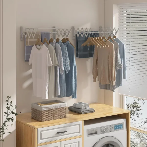 Premium Wall Mounted Clothes Drying Hanger-2